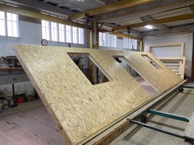 Ściana z płytą OSB